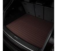 Car Boot Protector For Volvo V90 2017 2018 2019 2020 2021 Custom Car Trunk Boots Mats Accessories Interior Waterproof Genuine Leather Accessories(Coffee)