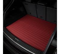 Car Boot Protector For Volvo V90 2017 2018 2019 2020 2021 Custom Car Trunk Boots Mats Accessories Interior Waterproof Genuine Leather Accessories(Maroon)