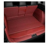 Car Boot Protector Fully Surrounded Car Trunk Mat Set for Tesla for Model Y 2021 TPE XPE Cargo pad Carpet Tray Protector Accessories Mats Car Floor Mat Protector(Wine red B)