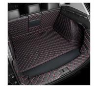 Car Boot Protector Fully Surrounded Car Trunk Mat Set for Tesla for Model Y 2021 TPE XPE Cargo pad Carpet Tray Protector Accessories Mats Car Floor Mat Protector(Black red A)