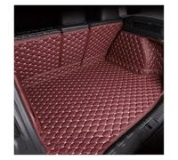Car Boot Protector Leather Car Trunk Mat For VW For Atlas For Teramont 2017 2018 2019 Cargo Liner Accessories Interior Boot Car Floor Mat Protector(WINE RED)