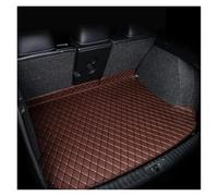 Car Boot Protector Leather Car Trunk Mats For Hyundai For Ioniq 5 NE 2022 2023 2024 2025 Electric Version Luxury Pads Tray Carpet Muds Car Boot Liners(Coffee)