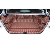 Car Boot Protector Leather Car Trunk Mats For Toyota For Camry For XV70 2018-2023 Anti-Dirty Protector Tray Cargo Liner Accessories Styling Waterproof Boot Liner(Coffee,Full cover)