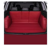Car Boot Protector Luxury Car Trunk Mats For Volvo XC40 2020~2021 360° Full Cover Center Accessories Interior Leather Trunk Protective Mat(Red)