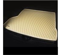 Car Boot Protector Mat For BMW X5 2008-2013 7-Seat The Trunk For Cargo Leather Liner Compartment Floor Carpet Mud(Beige K)