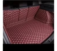 Car Boot Protector Mat For BMW X5 2008-2013 7-Seat The Trunk For Cargo Leather Liner Compartment Floor Carpet Mud(Wine red C)