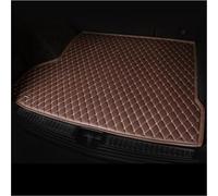 Car Boot Protector Mat For Infiniti QX30 2017 2018 The Trunk For Cargo Leather Liner Car Boot Compartment Floor Carpet Mud Kick(Brown L)