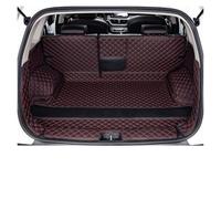 Car Boot Protector Mat For SUBARU For FORESTER SK 2019-2025 Waterproof Anti Scratch Non-slip Protect Cover Custom Car Styling Trunk Main Mat(Black red1)