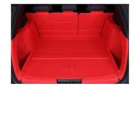 Car Boot Protector Mat For Xpeng G9 G6 G3 P7 2025 Cargo Liner Leather Waterproof Pad Easy Clean Car Trunk Mat Accessories(Full Red)