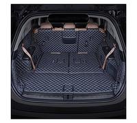 Car Boot Protector The Trunk Cargo Leather Liner Car Boot Liner Cargo Compartment Floor Carpet Mud Kick For A3 Sedan 2014-2020 Car Boot Mats(Black beige)