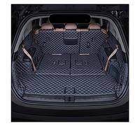 Car Boot Protector The Trunk Cargo Leather Liner Car Boot Liner Cargo Compartment Floor Carpet Mud Kick For Cadillac XTS Sedan 2013-2018 Trunk Protective Mat(Black beige)