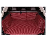 Car Boot Protector The Trunk Floor Leather Liner Car Trunk Mat Cargo Compartment Floor Carpet For Toyota For RAV4 XA40 2013 2014 2015 2016 2017 2018 Car Boot Mat(WINE RED)
