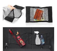 Car Boot Storage Net for Trunk Seat Back, Car Organiser Accessories for Campervan, Cargo, Van, Trunk, Camping, Caravan - 30x25 CM