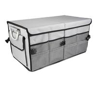 Car Boot Storage Organiser for Element 2003-2011, Collapsible Trunk Box with Reflective Strips Reinforced Cover Waterproof Foldable,Grey