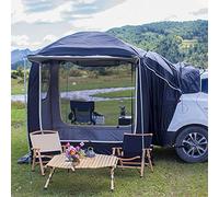 Car Boot Tent Easy Setup | Tailgate for Car, Awning Sun Shelter Camping SUV Rear Portable Waterproof Roof Top Canopy Minivan Hatchback