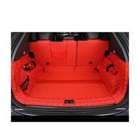 Car Boot Trunk Mat For Jetour For Dashing 2024 2023 Custom Trunk Mats Leather Liner Boot Carpets All Cover(Red)