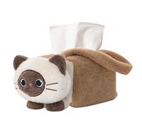 Car Box - 12.2 x 7.8 x 5.1 Inches, Plush Cat Stand In Car, Storage Organizer For Vehicles For Dolls | Truck SUV Sedan RV Headrest Armrest Sed