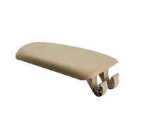 Car box Car Armrest Latch Cover Center Console Arm Rest Storage Box Lid Leather A4 B6 B7 2002-2007(Beige)