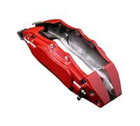 Car Brake Caliper Cover, 2 Pieces Brake Caliper Cover Made of Aluminium Alloy Accessories, Car Brake Caliper Protector Decoration for Most Cars Wheel Hub