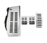 Car Brake Clutch Pedal For Polo For VW For Golf 4 For Bora For Beetle For RSi For GTI R32 For A3 8l For Seat Car Pedals Stainless Steel Dead Pedal Pad Foot Rest(MT With Rest)
