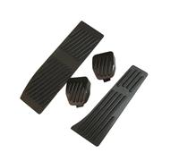 Car Brake Foot Pedals Car Foot Rest Fuel Brake Gas Pedal Pads Covers For BMW 3 5 Series E30 E32 E34 E36 E38 E39 E46 E87 E90 E91 For X5 For X3 Z3(No Drill MT Black)