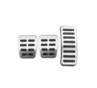 Car Brake Foot Pedals Pad Kit For Polo For Golf 4 For Bora For Beetle RSi GTI R32 For A3 8l For Seat Car Pedals Stainless Steel Dead Pedal Pad Foot Rest(Mt)