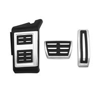 Car Brake Foot Pedals Replacement for For Q7 For 4L 2006-2012 2013 2014 2015 AT Car Foot Pedals Gas Accelerator Brake Non-slip Restfoot Pedal Cover Pads(3 piece)(3 piece)