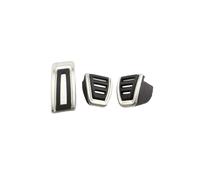 Car Brake Foot Pedals Replacement for VW For Atlas 2016 2017 2018 2019 2020 2021 2022 Stainless Steel Car Pedals AT MT Pedal Protection Cover(1 Piece Rest Pedal)(MT without Rest)