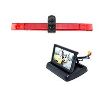Car Brake Light Reverse Camera Two Lens Slim Flat Back Housing Compatible Replacement for Hella 2DA 343 106-201 Light Camera & Monitor Kit(5 inch kit)(4.3 inch kit 1)