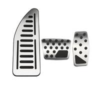 Car Brake Pedal For Jeep For Renegade For Compass 2014 2015 2016 2017 2018 2019 2020 Stainless Steel Car Accelerator Pedal Brake Pedals Cover Rest Pedals Car Pedal(AT with Style 2 Rest)