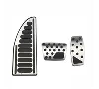 Car Brake Pedal For Jeep For Renegade For Compass 2014 2015 2016 2017 2018 2019 2020 Stainless Steel Car Accelerator Pedal Brake Pedals Cover Rest Pedals Car Pedal(AT with Style 1 Rest)