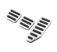 Car brake Pedal Pad For Isuzu For D-MAX 2017 2018-2024 Accelerator Brake Pedal Cover AT MT Pads Stainless Steel Car Accessories Foot Pedal Cover(3Pc MT)