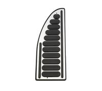 Car Brake pedal Pad For Jeep For Renegade For Compass 2014 2015 2016 2017 2018 2019 2020 Stainless Steel Car Accelerator Pedal Brake Pedals Cover Rest Pedals(1Pc Style 1 Rest)
