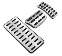 Car Brake pedal Pad For Kia K2 For Rio For Soul KX3 2012 2013 2014 2015 2016 2017 2018 Accessories Car Fuel Brake Rest Foot Pedals Auto Pedal Cover(LHD AT With Rest)