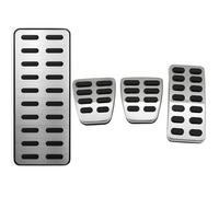 Car Brake pedal Pad For Kia K2 For Rio For Soul KX3 2012 2013 2014 2015 2016 2017 2018 Accessories Car Fuel Brake Rest Foot Pedals Auto Pedal Cover(LHD MT With Rest)