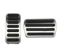 Car Brake Pedal Pad For Volvo S40 2007-2016 V40 2013-2017 C30 2008-2016 AT MT Non-slip Pedal Cove Car Accelerator Clutch Brake Pedals(AT)
