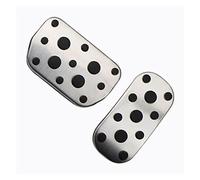 Car Brake Pedal Pads For Toyota For Hilux For Revo 2015 2016 2017 2018 2019 2020 2021 For AT Car Pedals Stainless Steel Auto Pedal Protection Cover Car Pedals(Automatic 2Pcs)