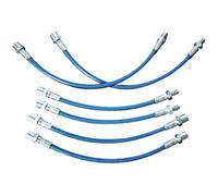 Car Brake Pipes For Bmw E30 Stainless Steel Brake Line Kit 1-6 Piece Kit Red Blue Silver