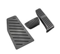 Car Brake Vehicle Pedal Fits for Toyota For Camry For Avalon For RAV4 2019-2023 For Lexus ES GS 2018-2023 Gas Brake Pedals Parts Carbon Fiber AT Car Pedal Cover (Rest)(AT with rest