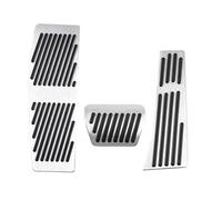 Car Brake Vehicle Pedal For BMW 1 2 4 3 Series GT F20 F21 F22 F23 F24 F30 F31 F32 F33 F34 F35 F36 F80 F82 F83 For M3 Car Gas Brake Pedal Cover Accessories Car Foot Pedals(Rest AT 3pcs Silver)