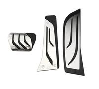 Car Brake Vehicle Pedal For BMW For 1 2 3 4 5 6 Series For X1 For X3 For X5 For X6 F10 F20 F30 G20 G10 RHD Stainless Steel Car Foot Rest Pedal Cover Car Foot Pedals(AT with rest)