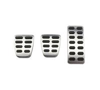 Car Brake Vehicle Pedal For Hyundai For Accent Solaris For I20 2011-2016 For Creta Ix25 For Kia K2 For Rio For Soul Stainless Steel Car Pedals Pad Auto Pedal Cover Car Foot Pedals(MT Without Rest)