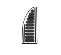 Car Brake Vehicle Pedal For Jeep For Renegade 2015-2020 For Compass 2017 Stainless Steel Accelerator Gas Brake Pedals Protection Pads Car Pedal Cover(1PC Rest)