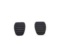 Car Brakes Pedals 2pcs Car Pedal Pad Rubber Covers Brake Clutch Cover Protective Case For Megane For Laguna For Clio For Kango For Scenic
