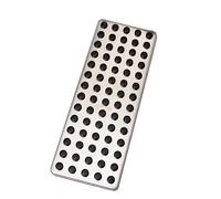 Car Brakes Pedals For A C E CLA GLA GLK Class W176 C117 X156 W204 W205 W212 X204 Dead Cap Stainless Steel Footrest Pedal Cover