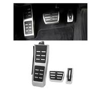 Car Brakes Pedals For A4 B8 S4 RS4 Q3 A5 S5 RS5 8T Q5 8R SQ5 A6 C7 A7 S7 S6 4G A8 S8 A8L 4H Car Pedals AT MT Fuel Brake Footrest Pedal Cover Car Foot Pedals(AT With Rest Pedal)