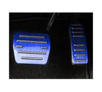 Car Brakes Pedals For Chery For Jetour For Dashing 2022 2023 Car Accelerator Fuel Gas Brake Clucth Pedals Cover Anti-Slip Pads Case Car Foot Pedals(AT Blue)