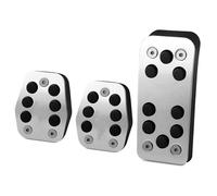 Car Brakes Pedals For For Focus 2 3 4 MK2 MK3 MK4 RS ST For Kuga For Escape Car Gas Fuel Pedal Set Brake Pedals Rest Foot Pedal Covers Car Foot Pedals(MT Without Rest)