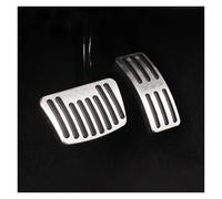 Car Brakes Pedals For Geely For Coolray SX11 2019 2020 2021 Car Footrest Pedal Fuel Accelerator Brake Pedals Cover Non-Slip Pads Car Foot Pedals(Silver)