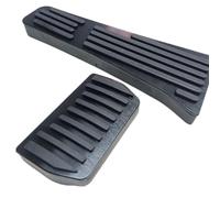 Car Brakes Pedals For GEELY For Lynk For Co 09 2021 2022 2023 2024 Car Accessories Decoration Brake Pedals Cover Non Slip Pads Interior Cover Car Foot Pedals(Black)
